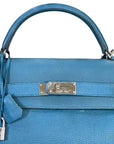 Hermès Kelly 40 Blue Togo PHW