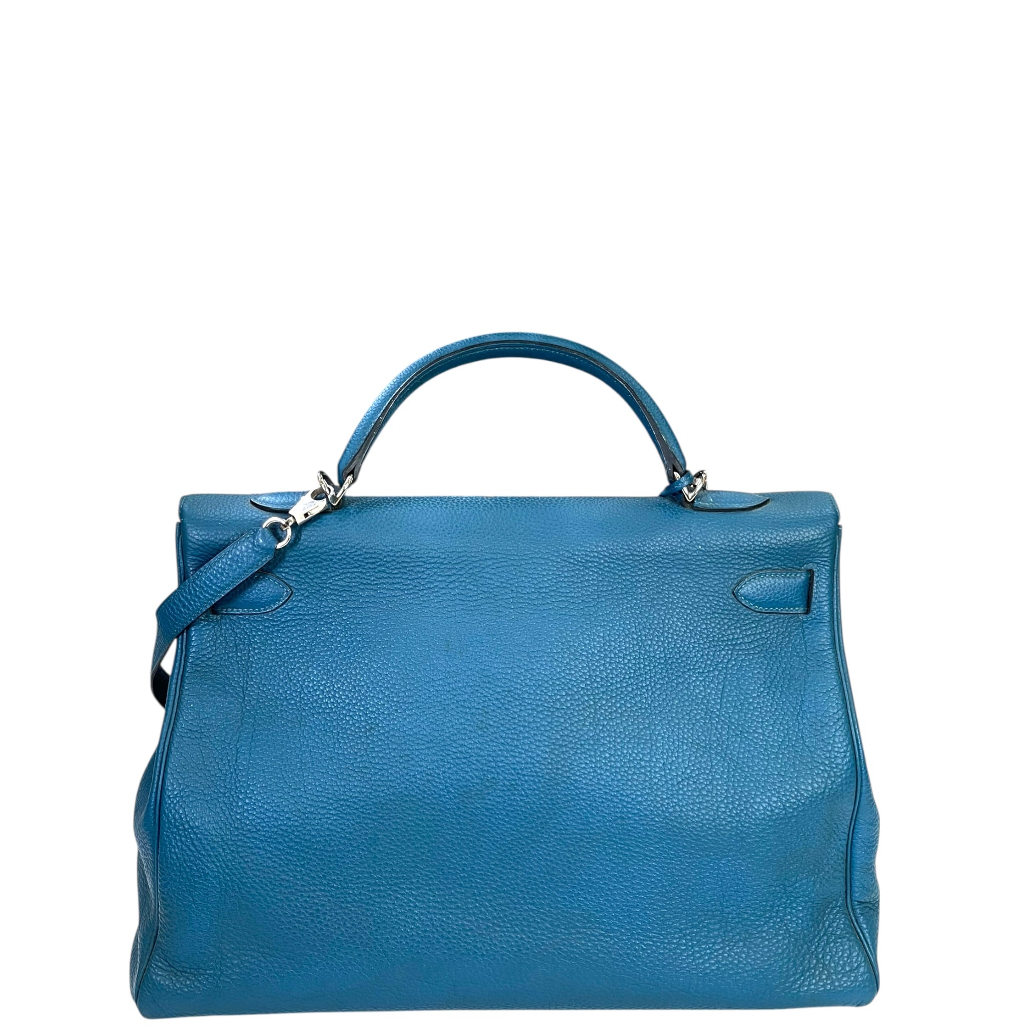 Hermès Kelly 40 Blue Togo PHW