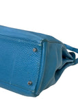 Hermès Kelly 40 Blue Togo PHW