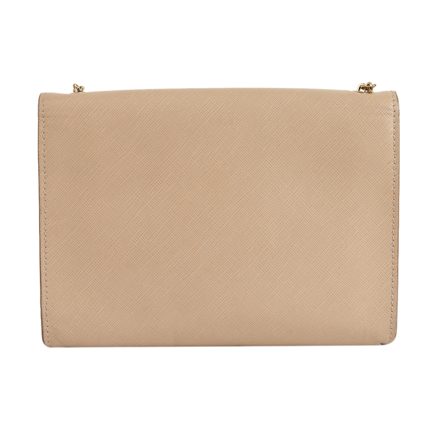 Salvatore Ferragamo Beige Miss Vara Bow Textured Leather Cross Body Bag