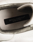 Dolce & Gabbana Calfskin Portofino Sneakers with DG Logo - Size EU 37