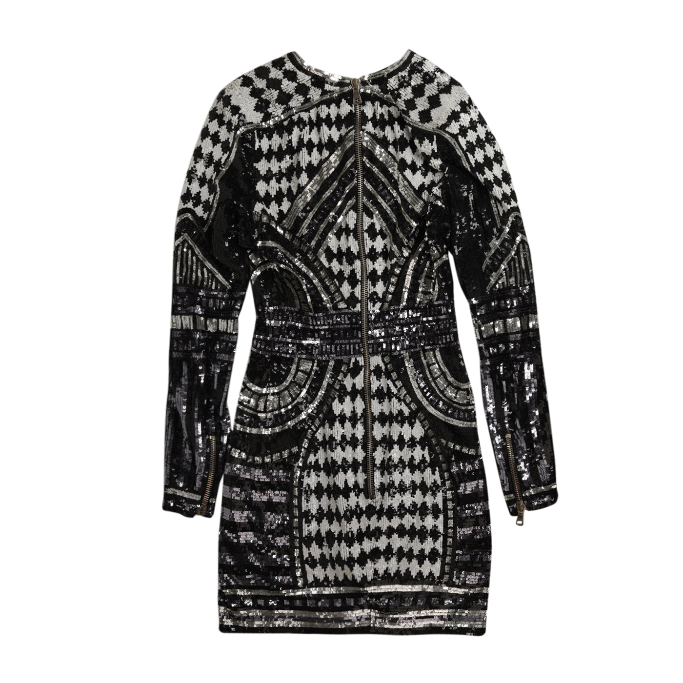 Balmain Sequence embellished mini dress Size 34
