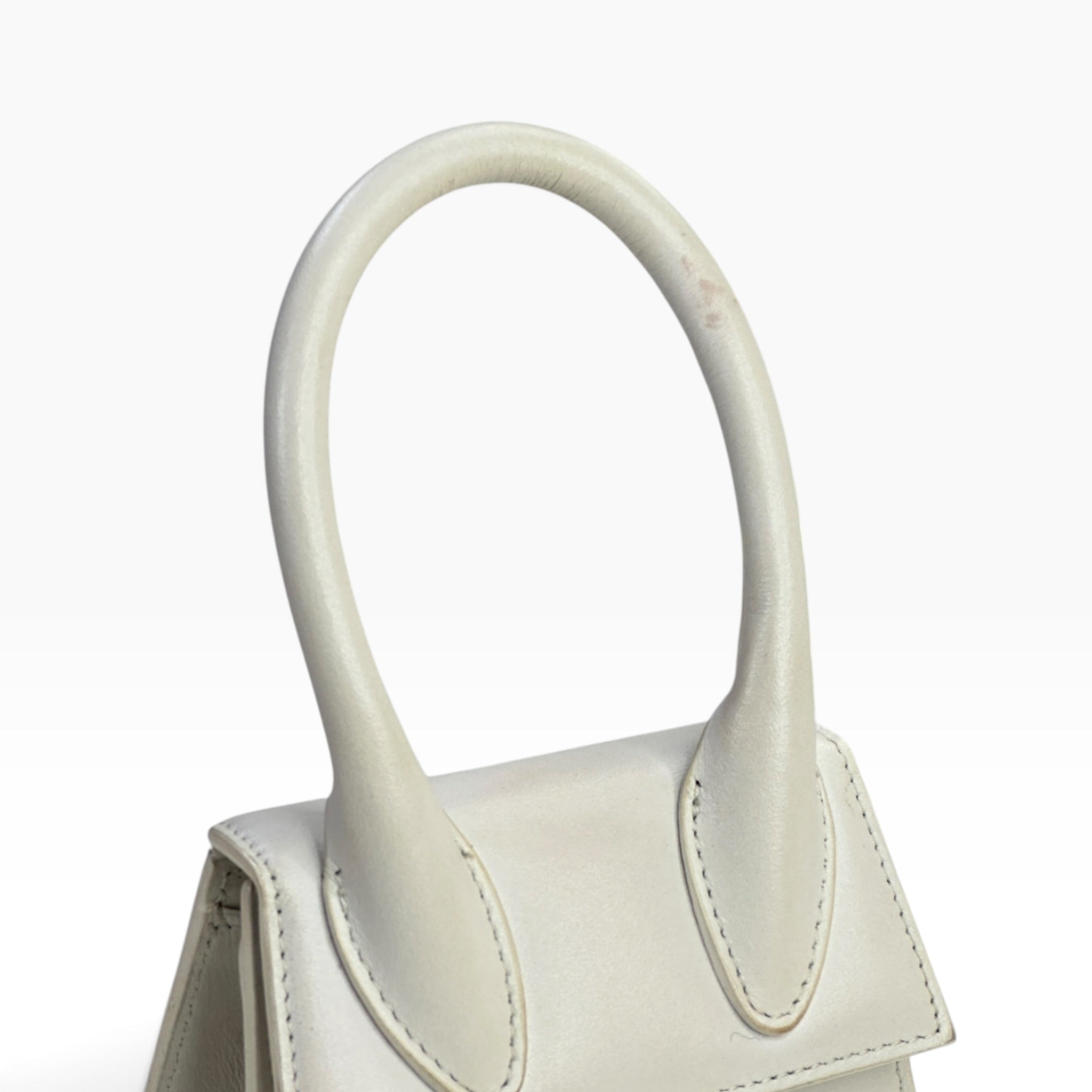 Jacquemus Le Chiquito White Leather