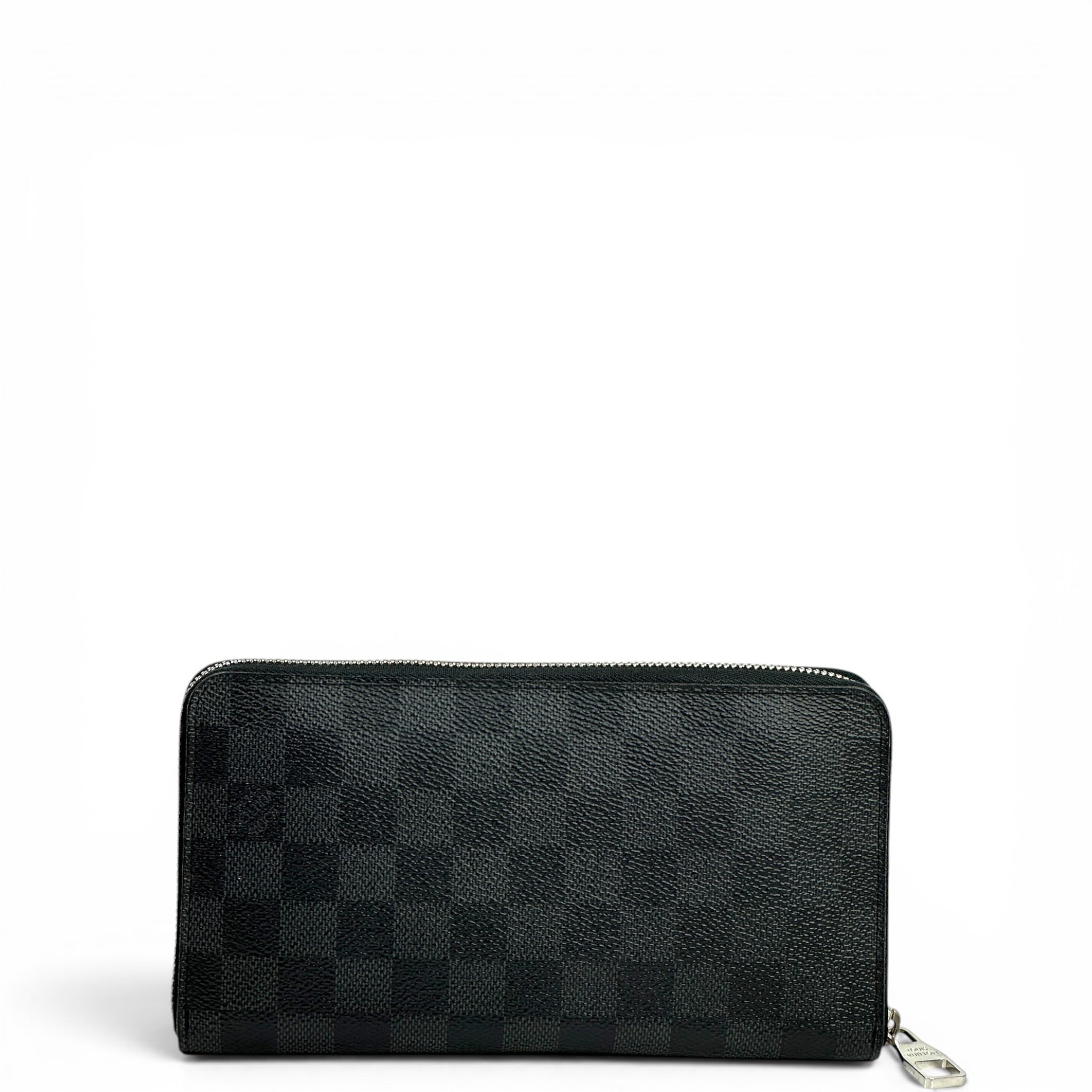 Louis Vuitton Zippy Horizontal Wallet Damier Graphite Canvas