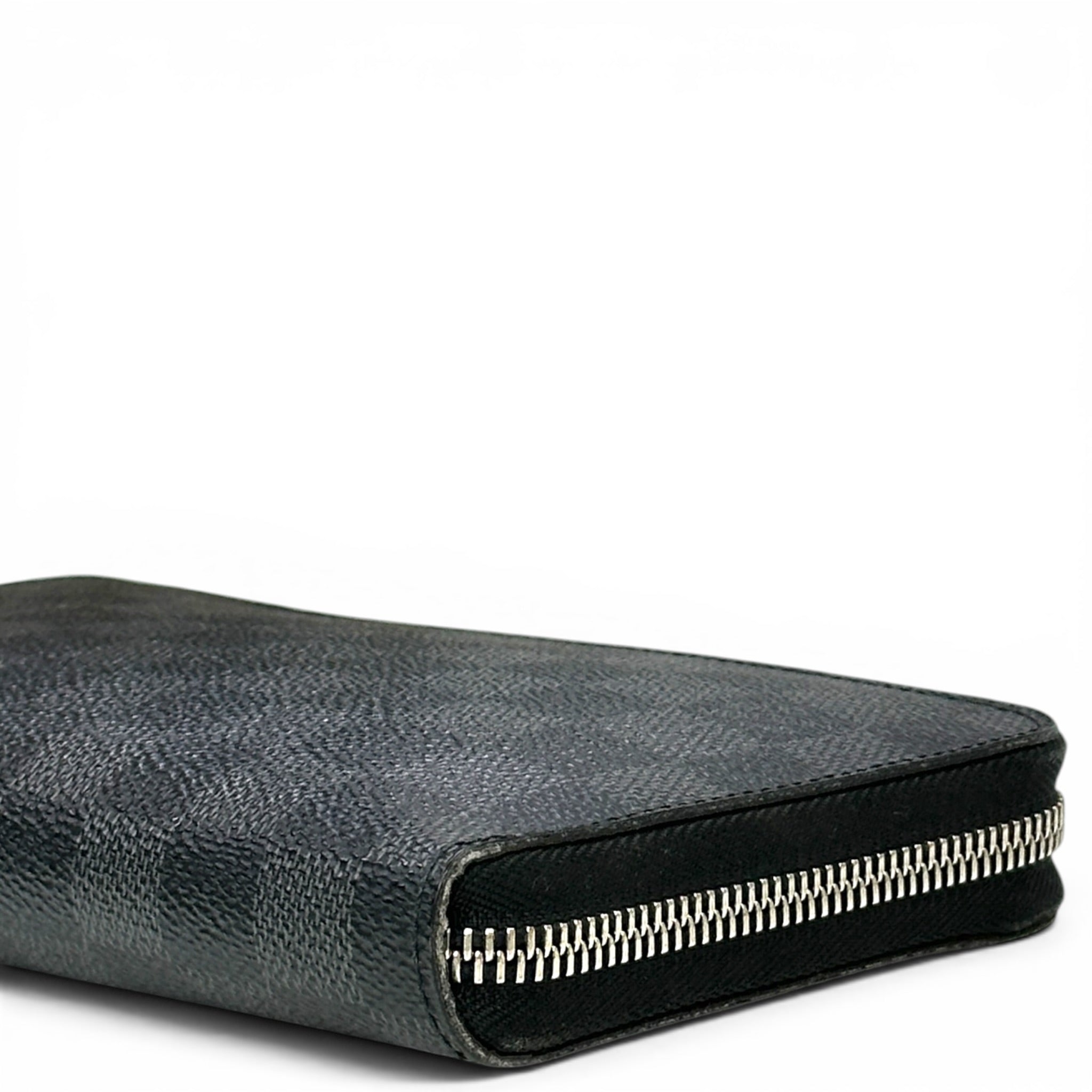 Louis Vuitton Zippy Horizontal Wallet Damier Graphite Canvas