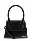 Jacquemus Black Leather Grand Le Chiquito Top Handle Bag