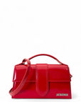 Jacquemus Red Patent Leather The Large Bambino Bag