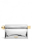 Jacquemus Rond Carré Clutch in Silver