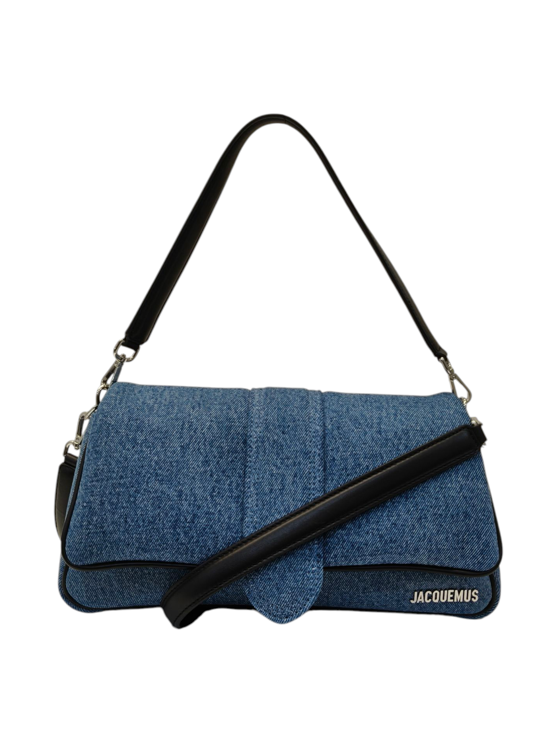 Jacquemus The Bambimou Les Sculptures Mini Puffed Denim Bag