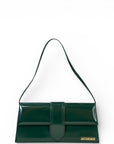 Jacquemus The Long Bambino Bag Dark Green Leather