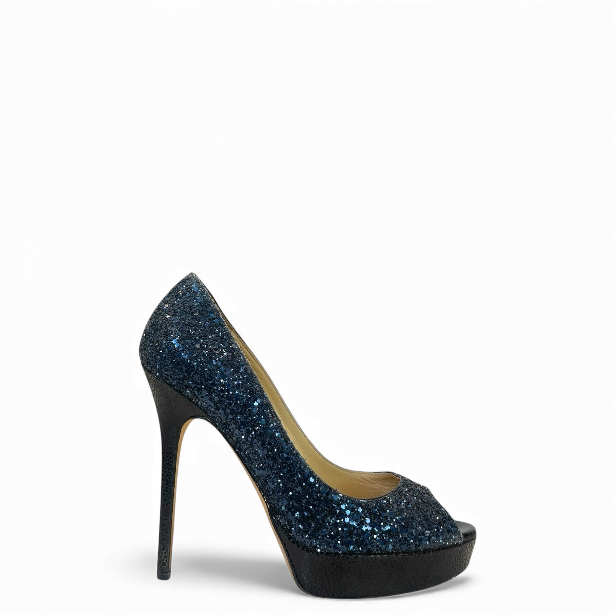 Buy Jimmy Choo Romy 60 Triple Degrade Glitter Pump EU 36 Online