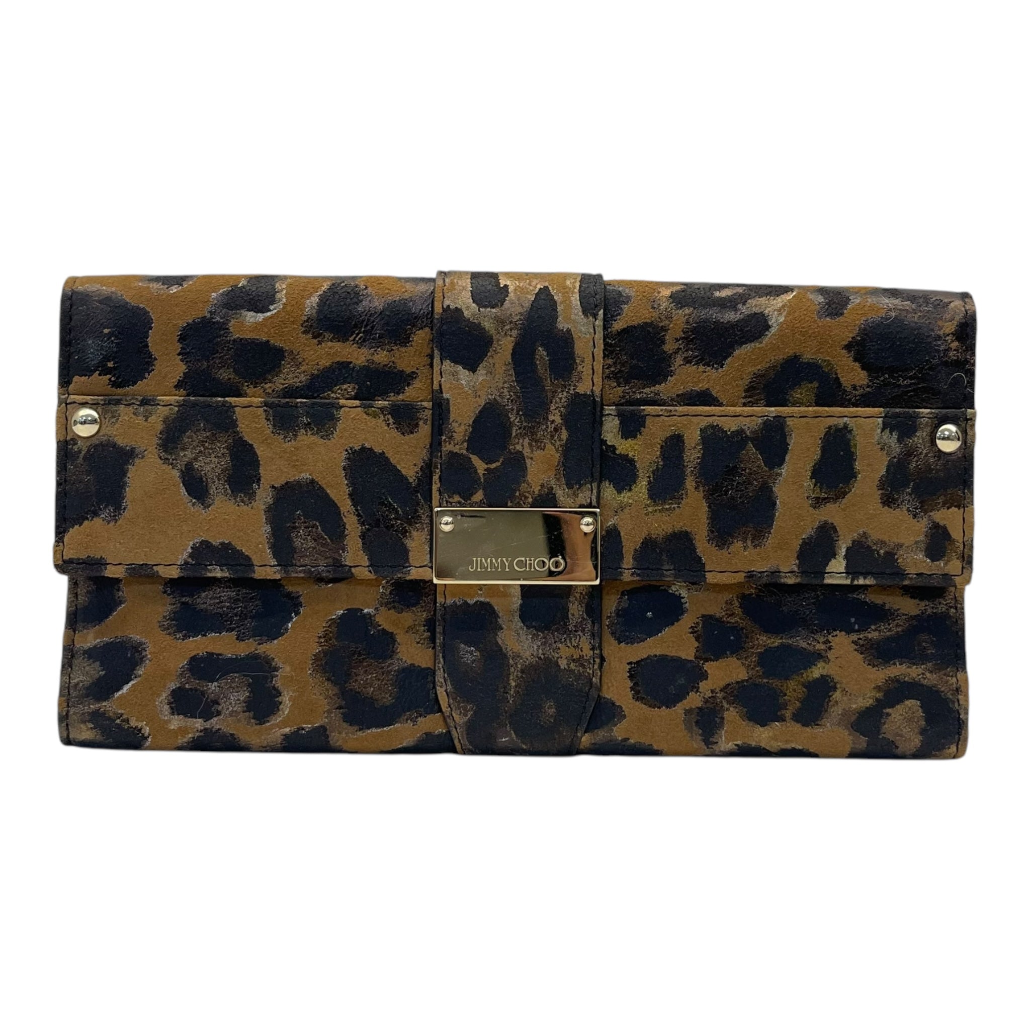 Jimmy Choo Leopard Clutch