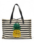 Kate Spade By The Pool Canvas Pineapple Mega Original Bag