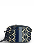 Kate Spade Spade Mini Camera Bag Blue Flower Jacquard