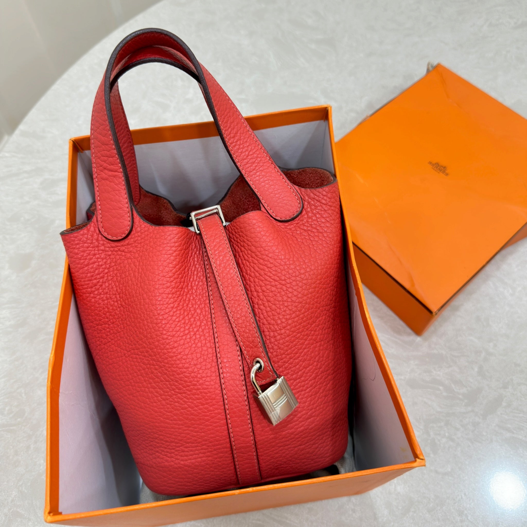 Hermes Picotin 18 Rose Jaipur PHW