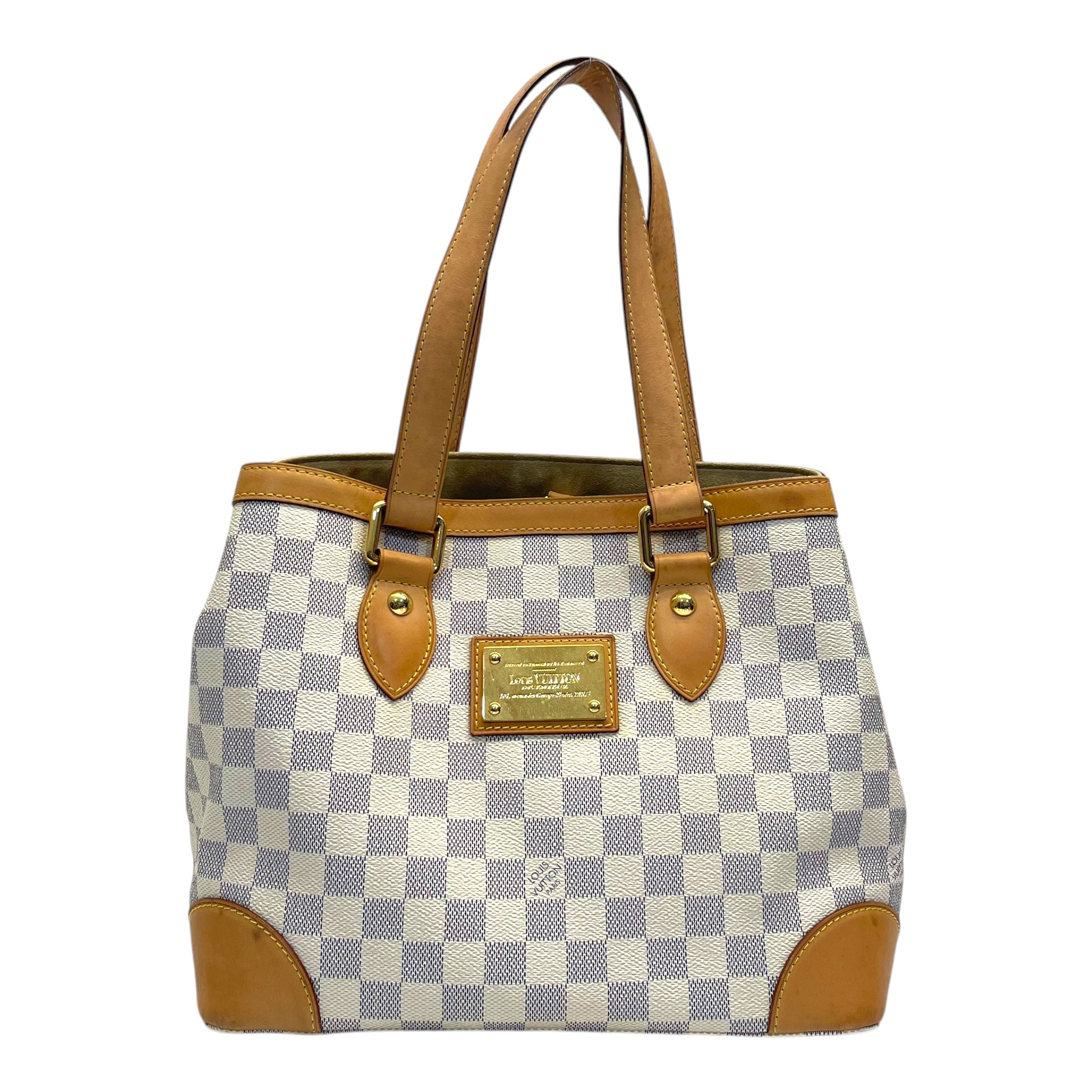 Louis Vuitton Damier Azur Canvas Hampstead PM Bag