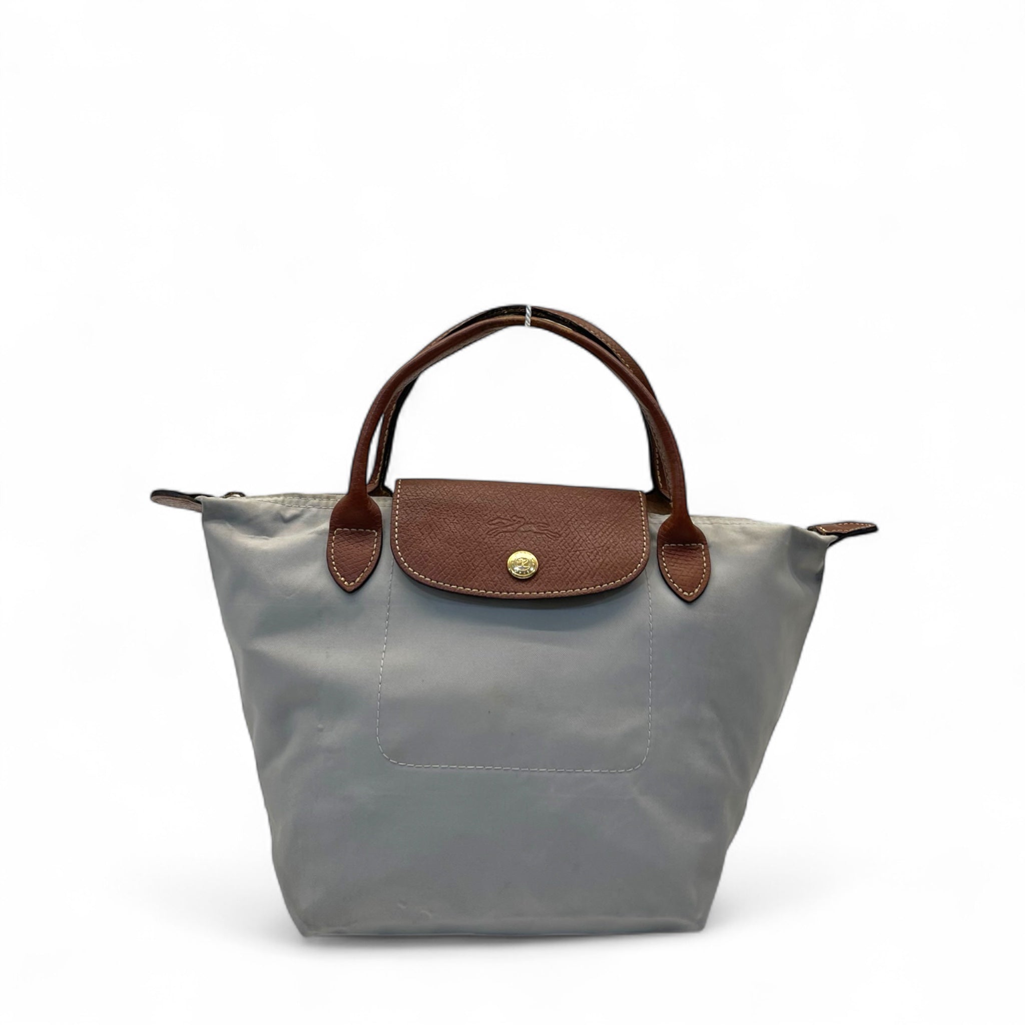 Longchamp Le Pliage Nylon White Small Tote Bag