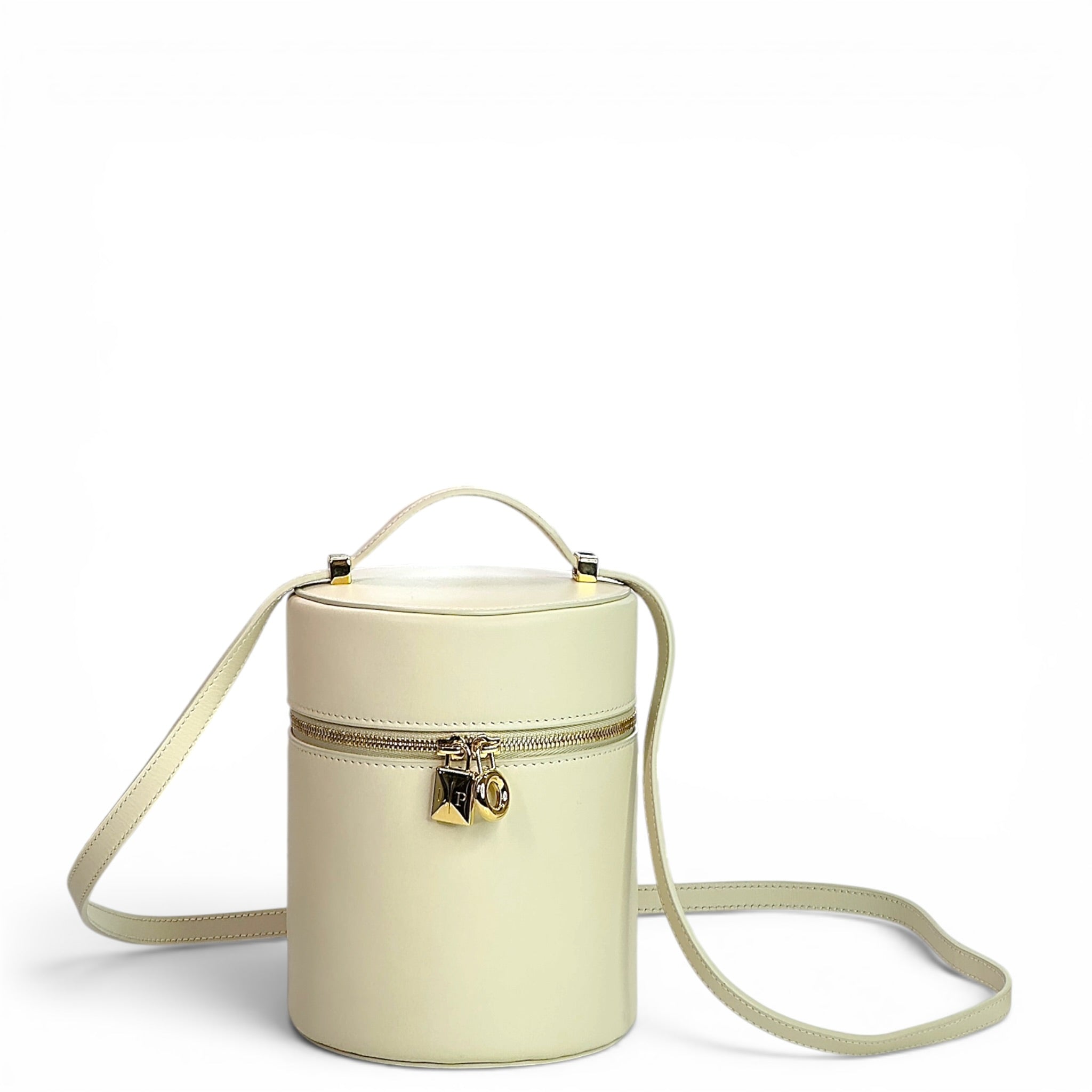 Loro Piana beige leather Extra Case bag