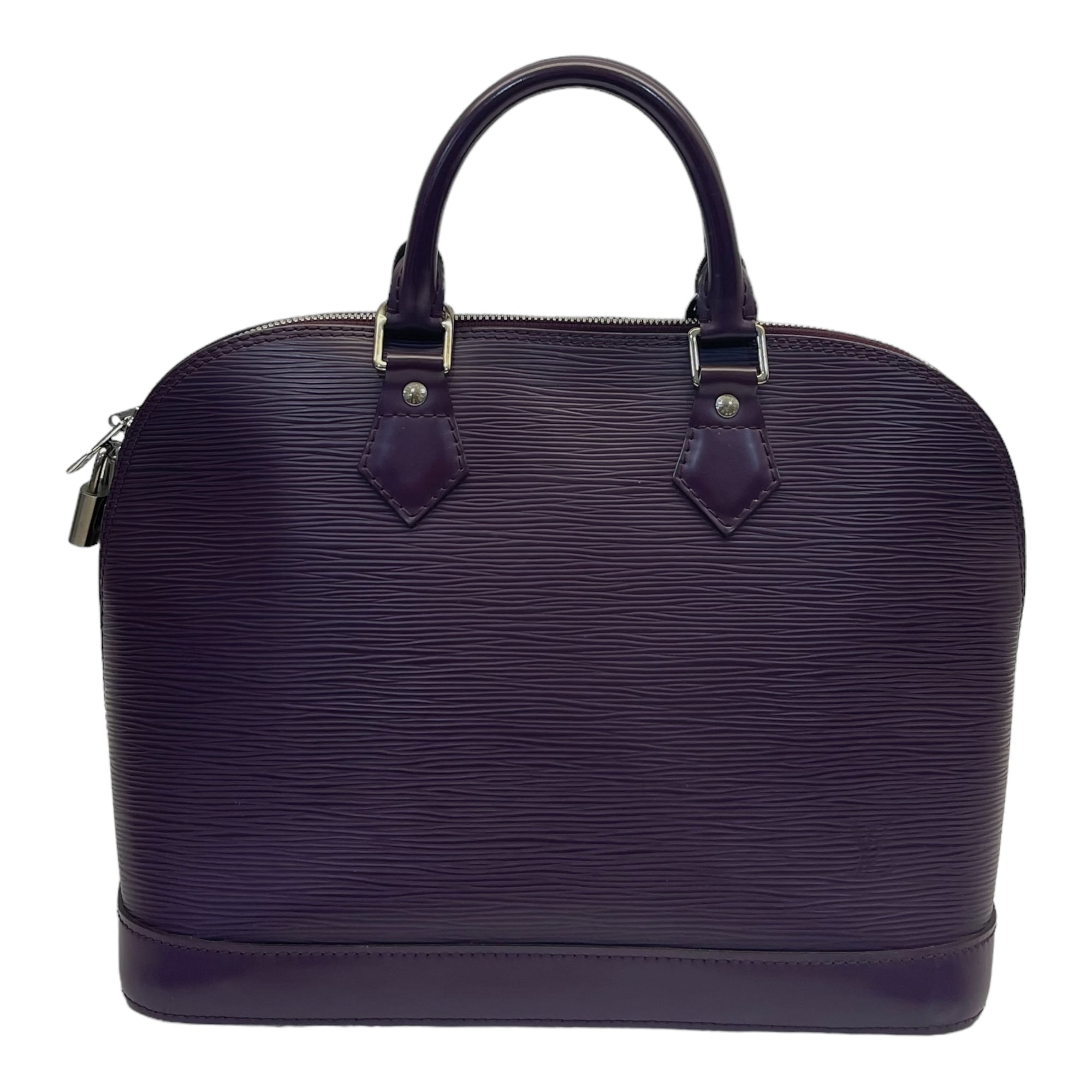 Louis Vuitton Purple Epi Leather Alma PM Bag