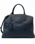 Louis Vuitton Black Monogram Empreinte Leather Grand Palais Bag