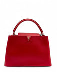 Louis Vuitton Capucines Rubis Taurillon Leather MM Bag