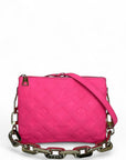Louis Vuitton Coussin BB Rose Fluo Puffy Monogram Lambskin