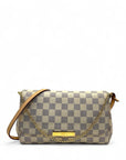 Louis Vuitton Damier Azur Monogram Canvas Favorite MM Crossbody Bag