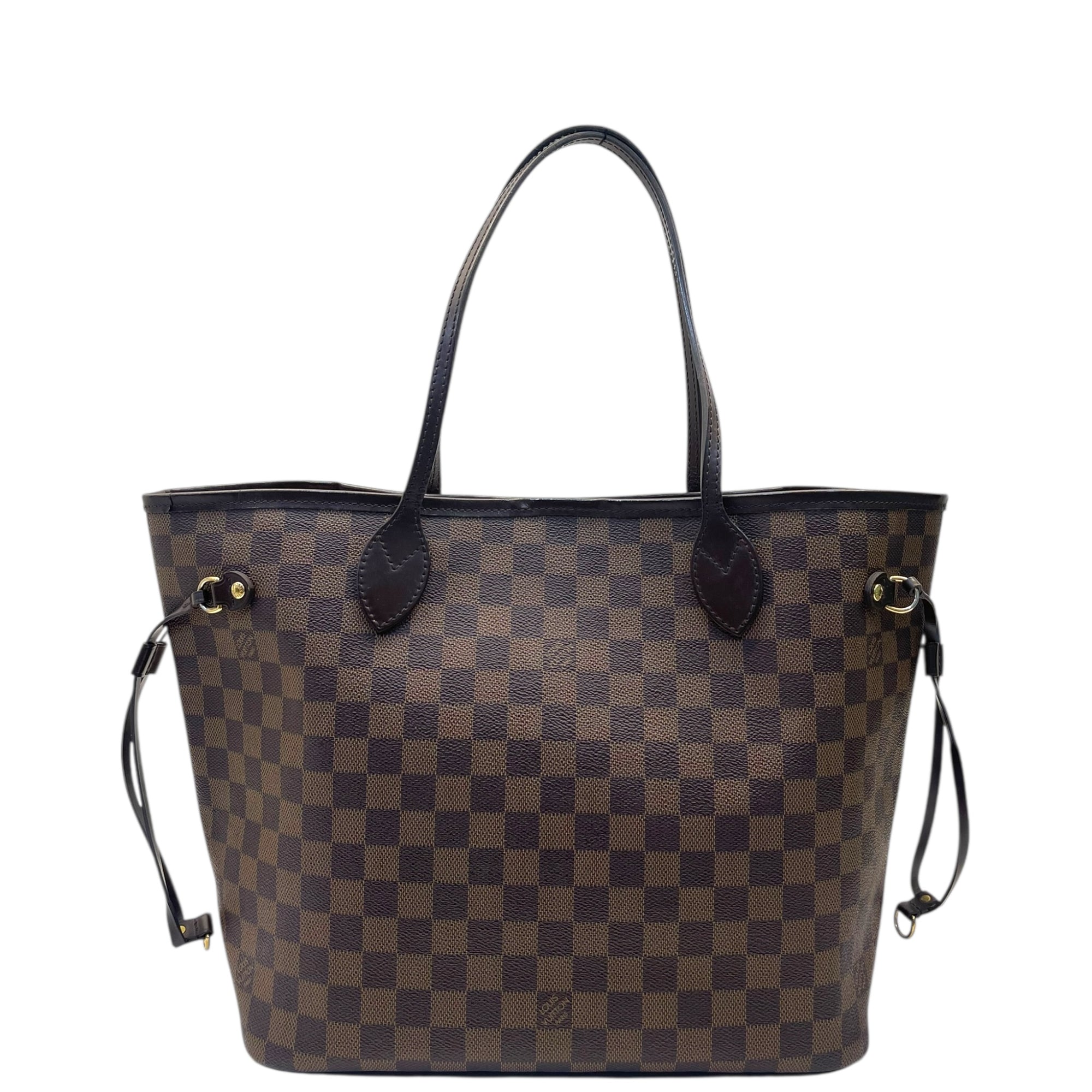 Louis Vuitton Damier Ebene Canvas Neverfull MM Bag