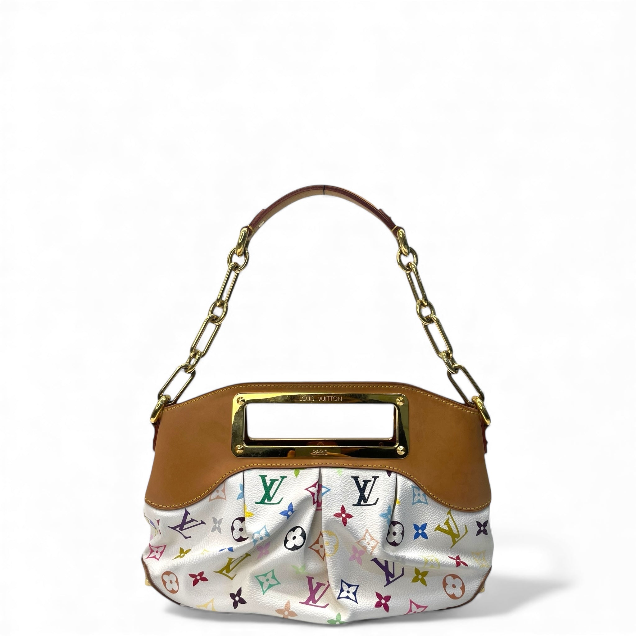 Louis Vuitton Judy MM White Monogram Murakami Multicolored