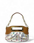 Louis Vuitton Judy MM White Monogram Murakami Multicolored