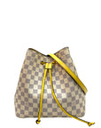 Louis Vuitton Neonoe Damier Azur Pineapple Shoulder Bag