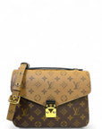 Louis Vuitton Pochette Métis Bag Monogram Reverse Canvas