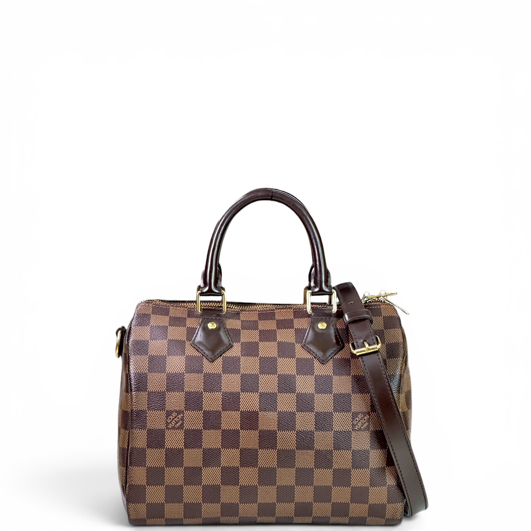 Louis Vuitton Speedy Bandoulière 25 Damier Ebene Canvas