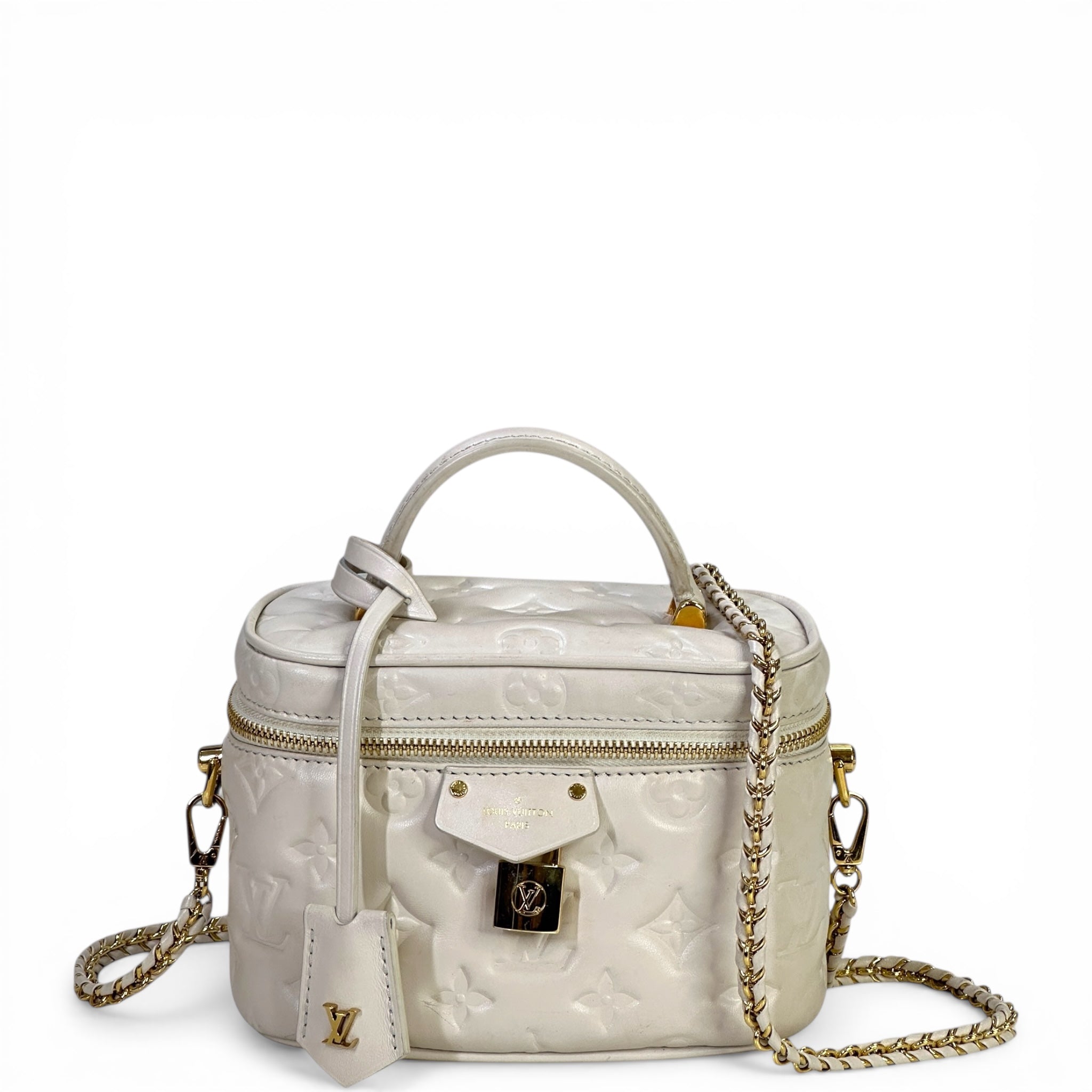 Louis Vuitton Vanity PM Cream Puffy Lambskin
