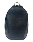Louis Vuitton Black Leather Mabillon EPI Backpack