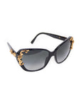 Dolce & Gabbana DG Pattern Black Sunglasses
