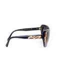 Dolce & Gabbana DG Pattern Black Sunglasses