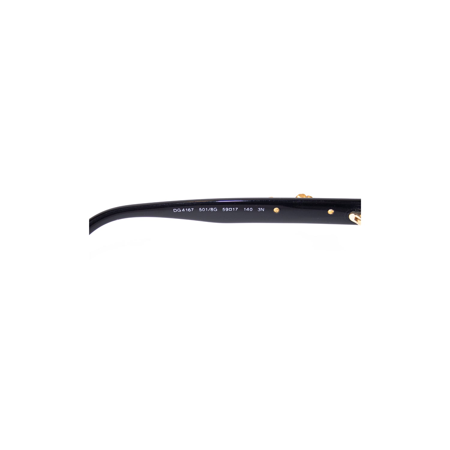 Dolce & Gabbana DG Pattern Black Sunglasses