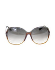 Gucci Green Brown Shaded Sunglasses