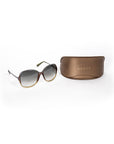 Gucci Green Brown Shaded Sunglasses