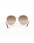 White Golden Sunglasses