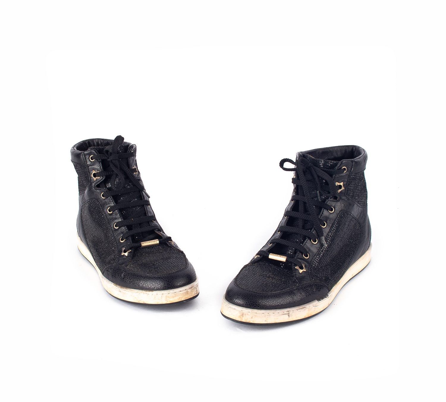Black Shimmer Shoes-39