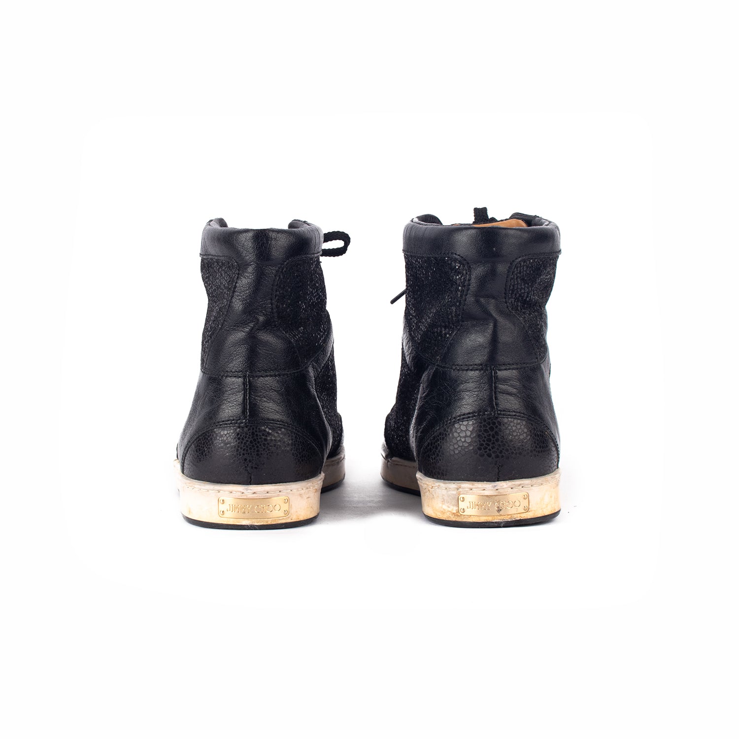 Black Shimmer Shoes-39