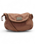 Marc By Marc Jacobs Brown Leather Classic Q Natasha Crossbody Bag