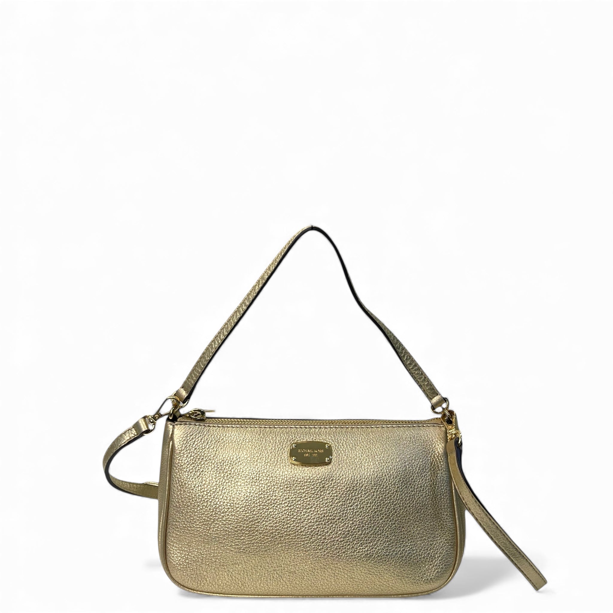 Michael Kors Gold Leather shoulder bag