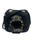 Miu Miu Dahlia Crystal Embellished Bag