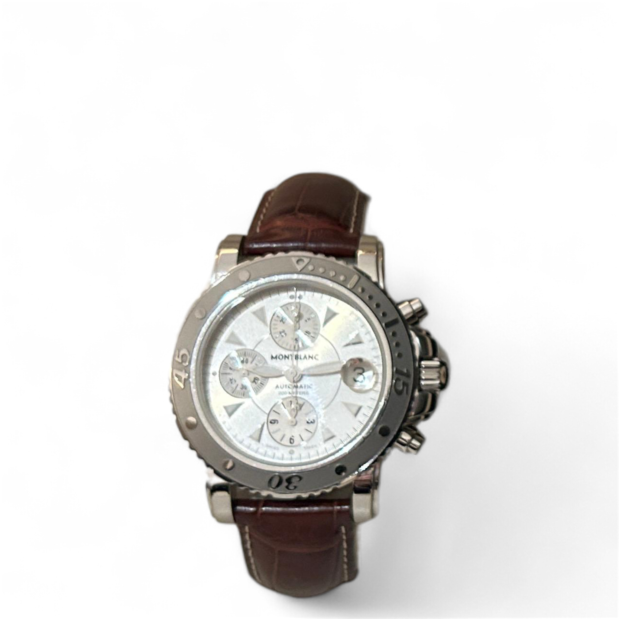 Mont Blanc Sport Chronograph Watch