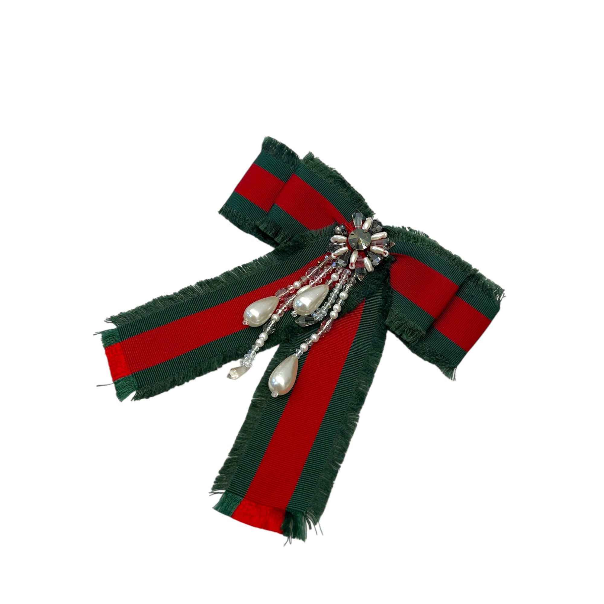 Gucci Web Bow Brooch