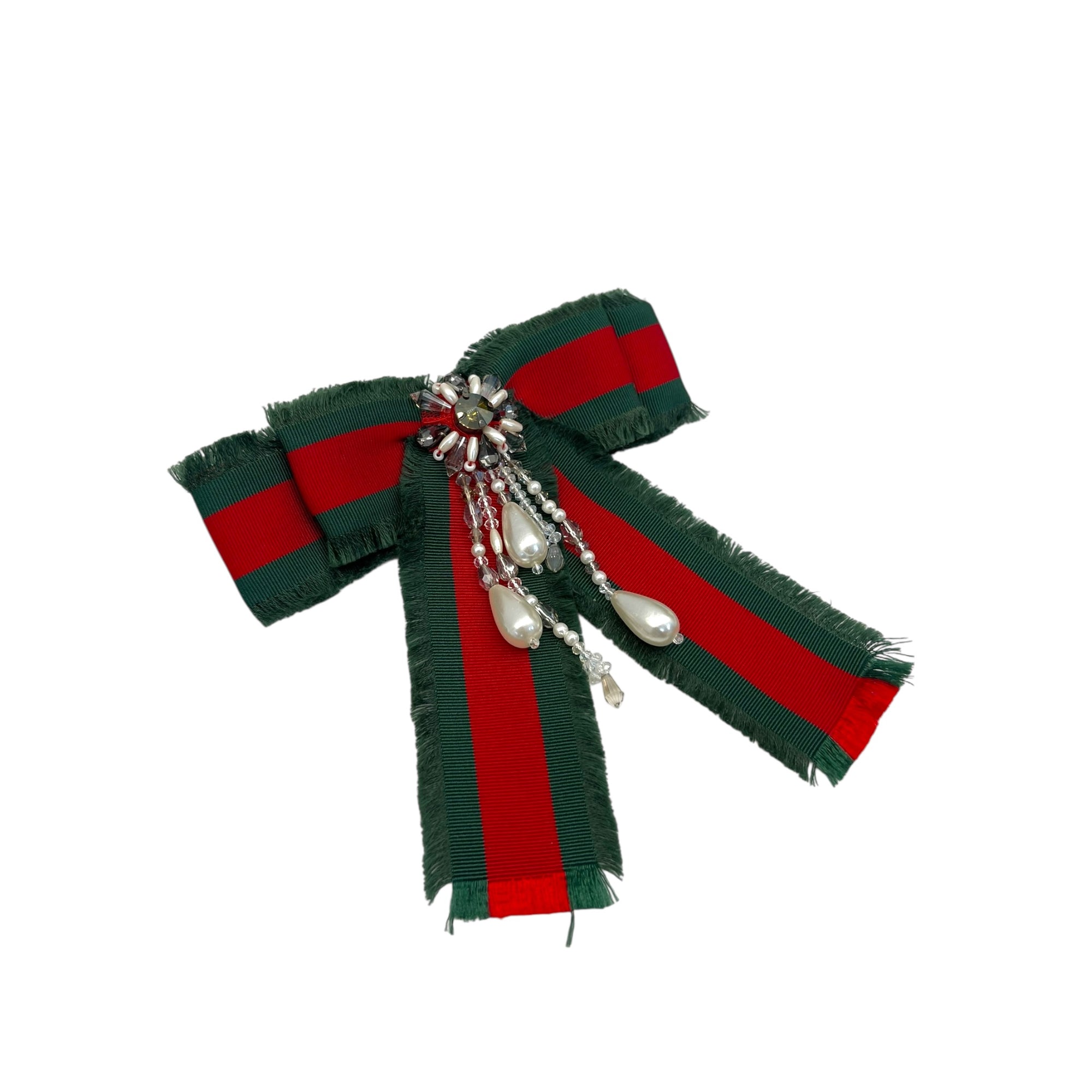 Gucci Web Bow Brooch
