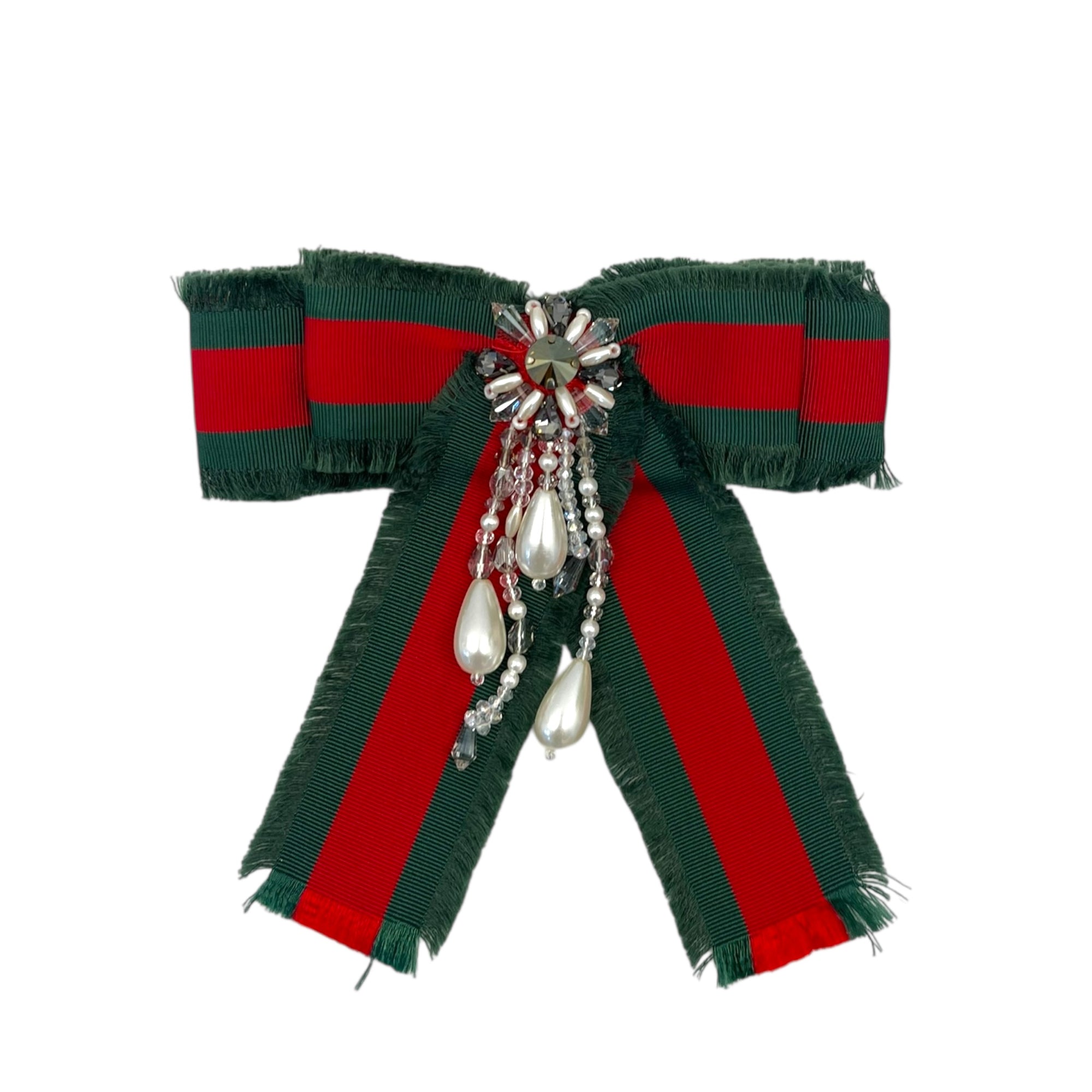 Gucci Web Bow Brooch